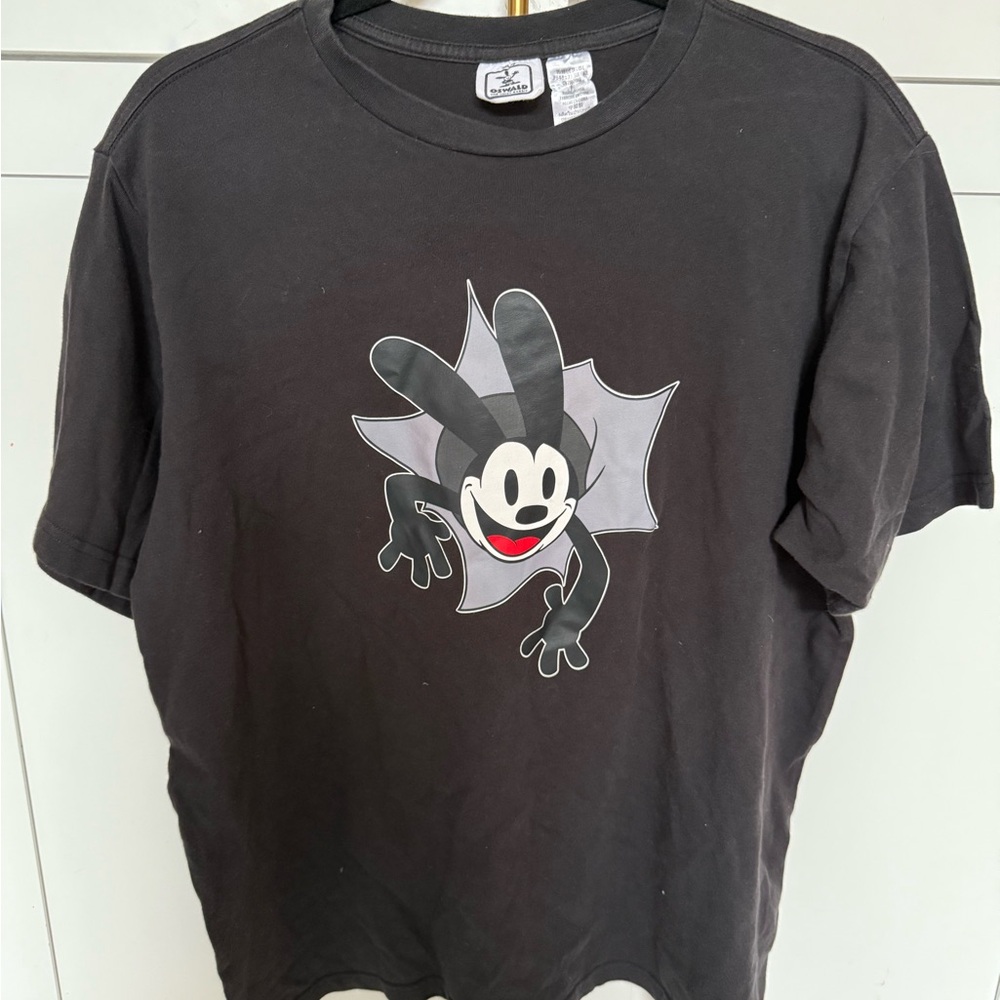 Disney Black Oswald T-Shirt large